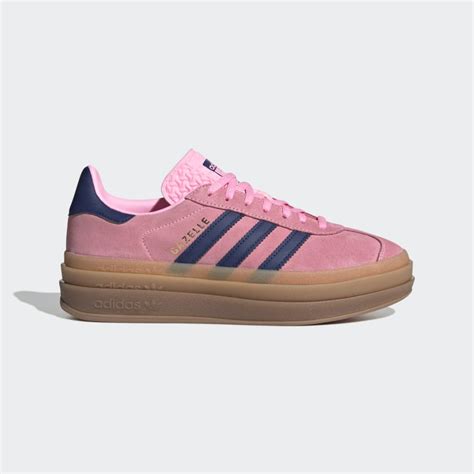 adidas schoenen blauw met roze|adidas gazelle schoenen.